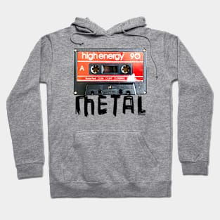 Music Retro Metal Cassette Tape Hoodie